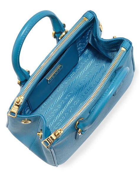 prada baltic blue galleria|prada mini galleria bag.